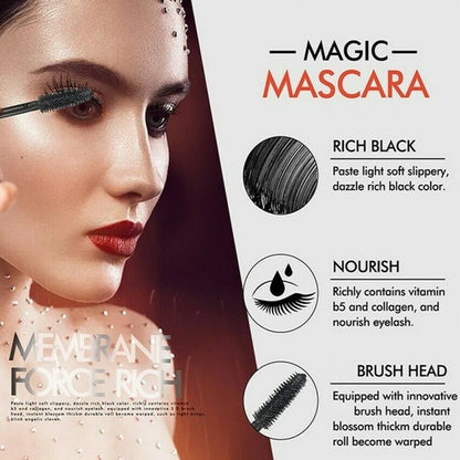 🔥2026 Hot Sale 49% OFF🎯4D Waterproof Silk Fibre Thick Lengthening Mascara