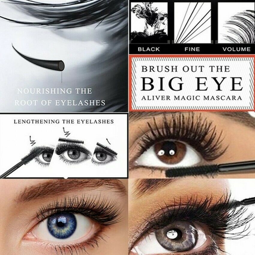 🔥2026 Hot Sale 49% OFF🎯4D Waterproof Silk Fibre Thick Lengthening Mascara