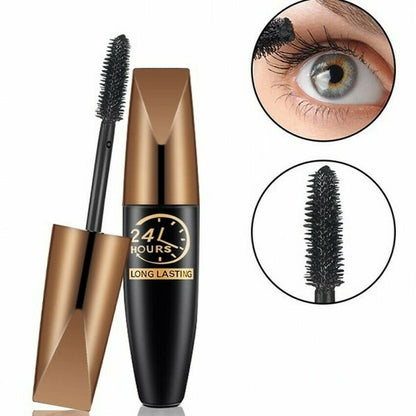🔥2026 Hot Sale 49% OFF🎯4D Waterproof Silk Fibre Thick Lengthening Mascara