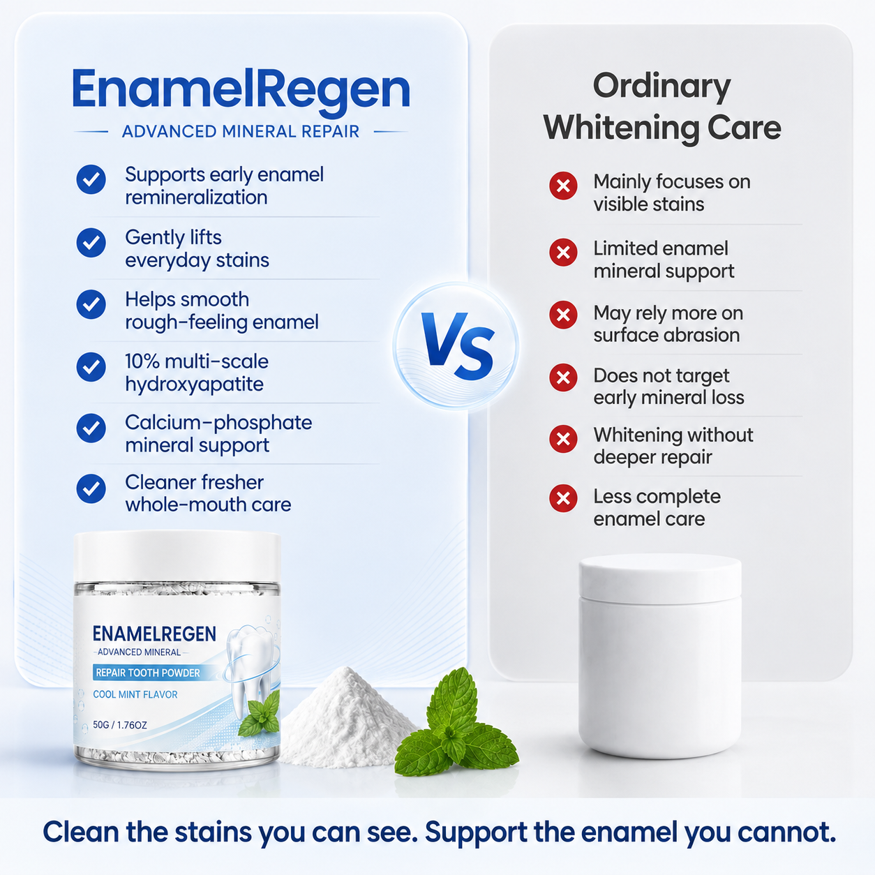 EnamelRegen Advanced Mineral Repair Tooth Powder🔥🔥