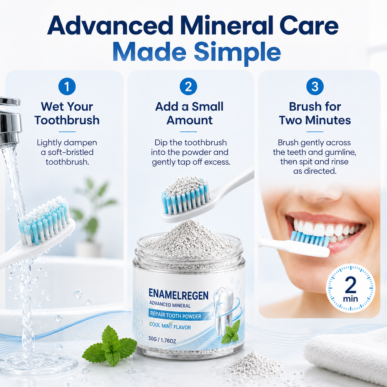 EnamelRegen Advanced Mineral Repair Tooth Powder🔥🔥